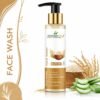 Mihikaarya Rice Water Face Wash (100ml) enriched with Rice Water, Aloevera & Vitamin E