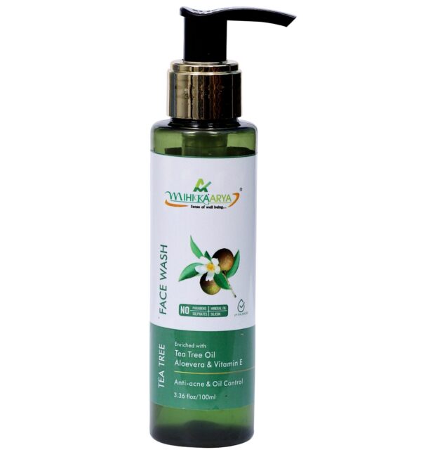 Mihikaarya Tea Tree Face Wash (100ml)