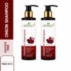 Mihikaarya Onion Hair Care Shampoo Combo – Strength & Nourishment | 200 ml + 200 ml