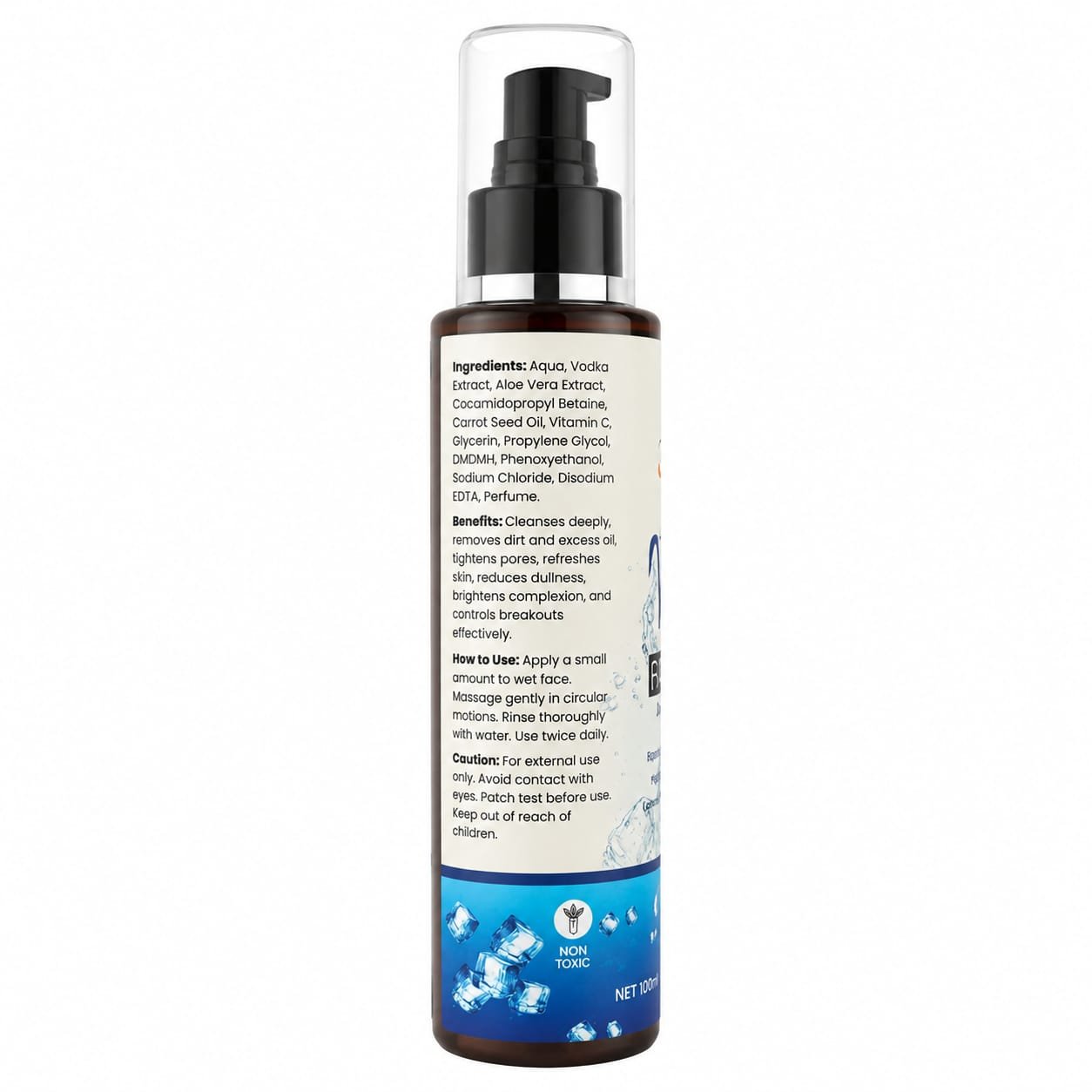 Mihikaarya Vodka Face Wash for Men & Women – 100ml | Deep Cleansing & Refreshing Skincare - Image 9