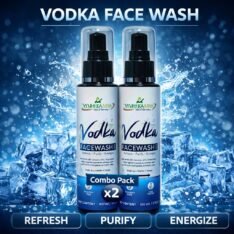 Mihikaarya Vodka Face Wash for Men & Women – Pack of 2 (100ml Each) | Deep Cleansing & Refreshing Skincare