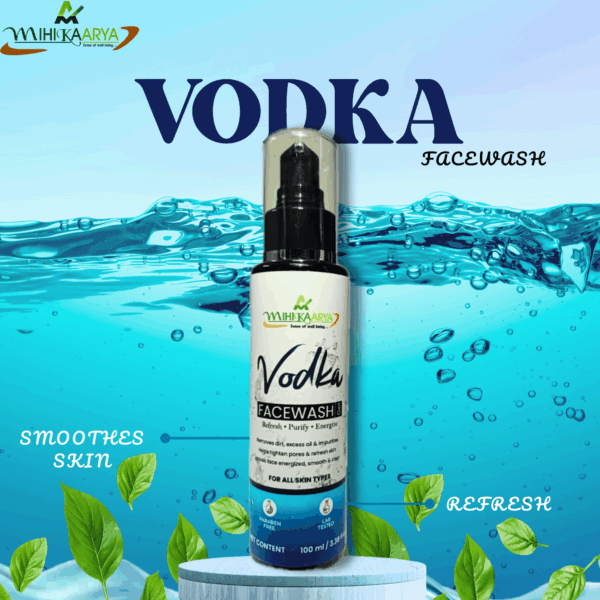 Premium Vodka Face Wash for Men & Women