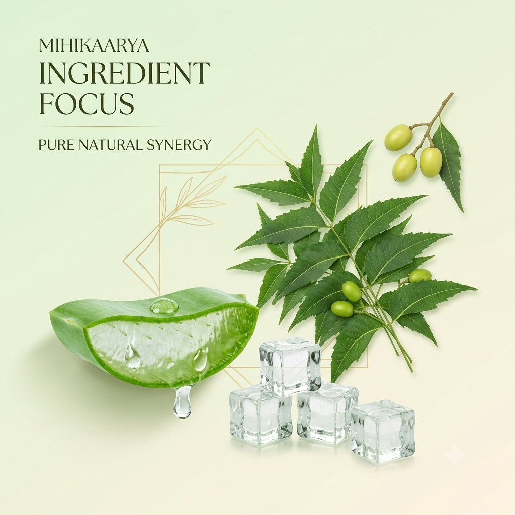 MIHIKAARYA Neem Aloe Vera Face Wash for Deep Cleansing |100ml - Image 2