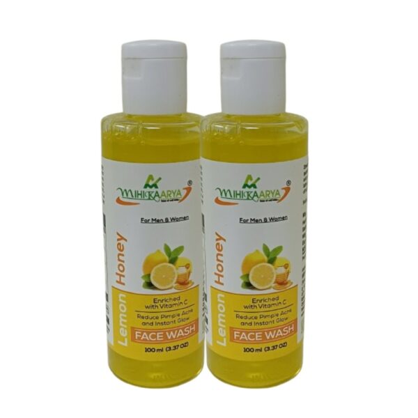 Premium Lemon & Honey Face Wash for Men & Women