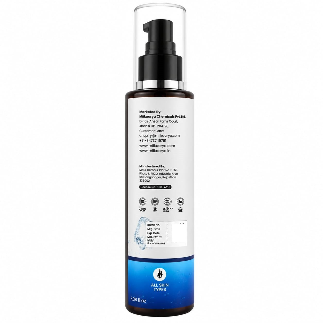 Mihikaarya Vodka Face Wash for Men & Women – 100ml | Deep Cleansing & Refreshing Skincare - Image 8