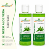 MIHIKAARYA Neem Aloe Vera Face Wash for Deep Cleansing – Pack of 2 × 100ml