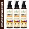MIHIKAARYA Herbal Ubtan Face Wash for Deep Cleansing – Pack of 3