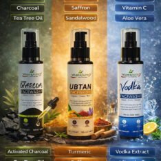 MIHIKAARYA Advanced Cleansing Collection – Ubtan, Vodka & Charcoal Face Wash (Pack of 3)