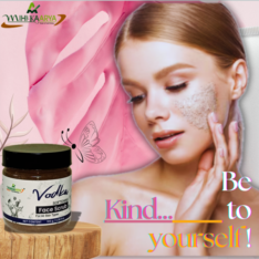 Front view of Mihikaarya Vodka Face Wash 100ml bottle