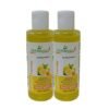 Front view of Mihikaarya Herbals Lemon & Honey Face Wash 2-pack
