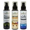 MIHIKAARYA Advanced Cleansing Collection – Ubtan, Vodka & Charcoal Face Wash (Pack of 3)