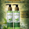 Mihikaarya Tea Tree Aloe Vera Gel 200ml Combo Pack| Soothing, Hydrating & Skin Repair Gel for Men & Women