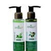 Mihikaarya Tea Tree Face Combo – 100ml Tea Tree Face Wash & 100ml Tea Tree Aloe Vera Gel | Soothing, Hydrating & Cleansing Skincare for Men & Women