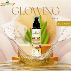 Front view of Mihikaarya Herbal Ubtan Face Wash 100ml bottle