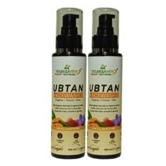 Front view of Mihikaarya Ubtan Face Wash 2-pack